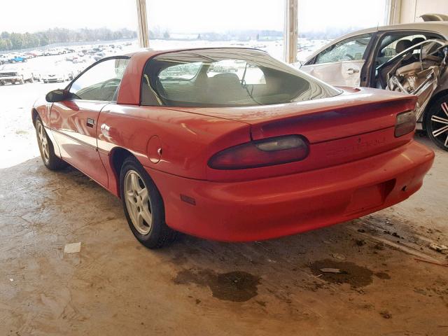 2G1FP22K1T2108316 - 1996 CHEVROLET CAMARO BAS RED photo 3