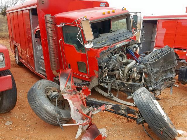 2NKHHM7X8CM308593 - 2012 KENWORTH CONSTRUCTI RED photo 1