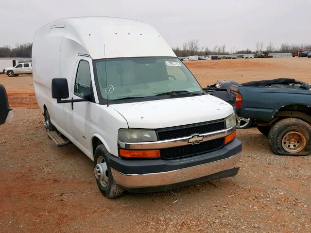 1GBJG316391182390 - 2009 CHEVROLET EXPRESS G3 WHITE photo 1