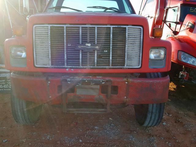 1GBP7H1C5YJ514602 - 2000 CHEVROLET C-SERIES C RED photo 9