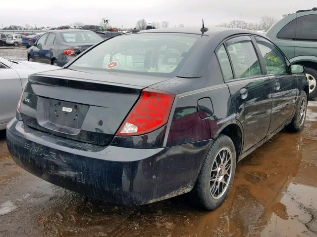 1G8AJ54F85Z171279 - 2005 SATURN ION LEVEL BLACK photo 4