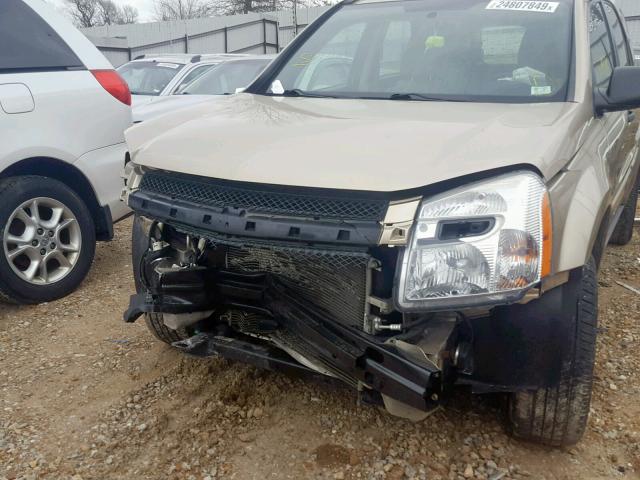 2CNDL13F386329532 - 2008 CHEVROLET EQUINOX LS TAN photo 9