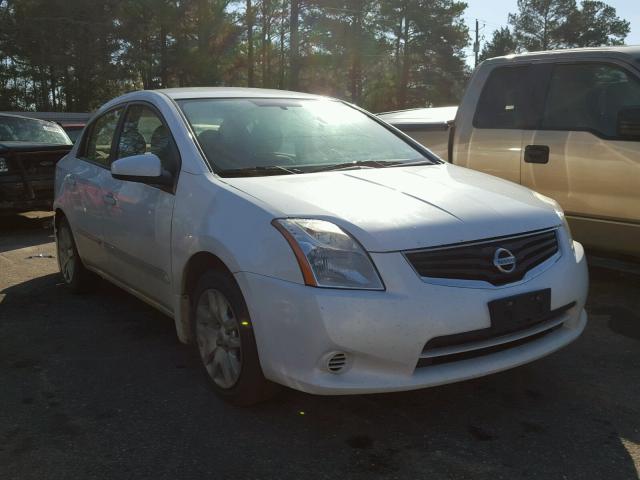 3N1AB6AP8CL659399 - 2012 NISSAN SENTRA 2.0 WHITE photo 1