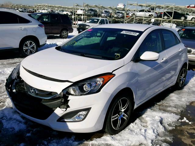 KMHD35LE6DU122238 - 2013 HYUNDAI ELANTRA GT WHITE photo 2