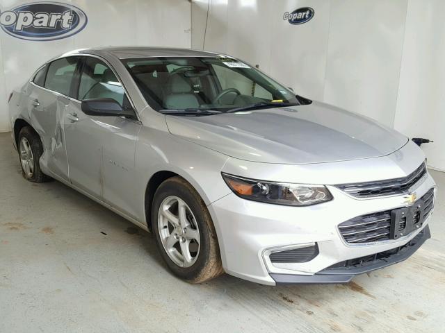 1G1ZB5ST5HF193673 - 2017 CHEVROLET MALIBU LS SILVER photo 1