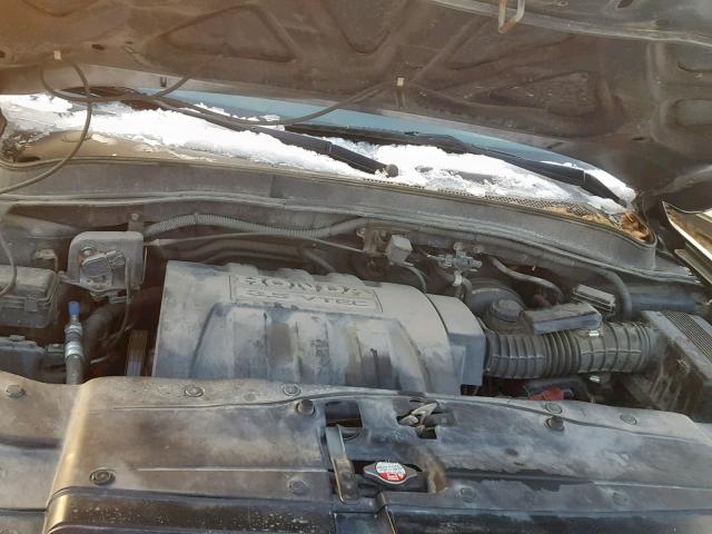 2HKYF18146H505930 - 2006 HONDA PILOT LX BLUE photo 7