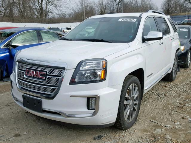 2GKFLRE39H6183172 - 2017 GMC TERRAIN DE WHITE photo 2