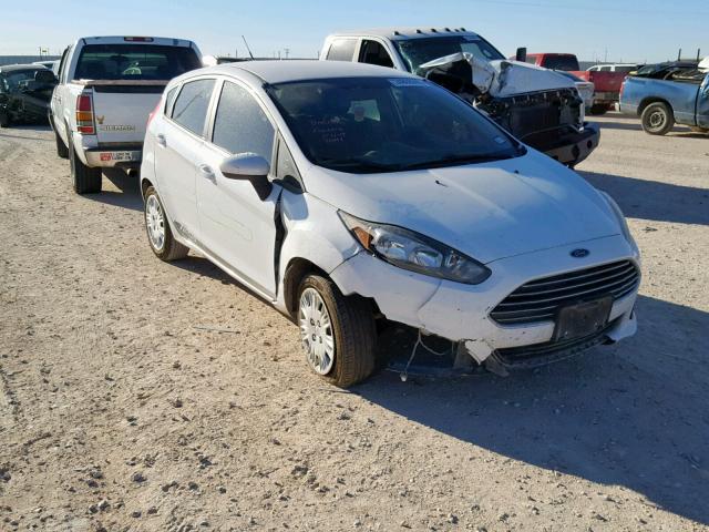 3FADP4TJ4GM136024 - 2016 FORD FIESTA S WHITE photo 1