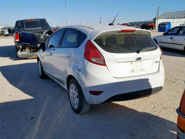 3FADP4TJ4GM136024 - 2016 FORD FIESTA S WHITE photo 3