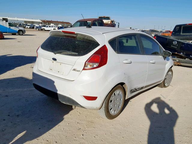 3FADP4TJ4GM136024 - 2016 FORD FIESTA S WHITE photo 4