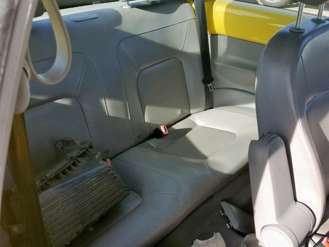 3VWPW31C77M506338 - 2007 VOLKSWAGEN NEW BEETLE Gelb Foto 6