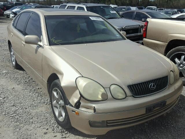 JT8BD69S730175885 - 2003 LEXUS GS 300 GOLD photo 1