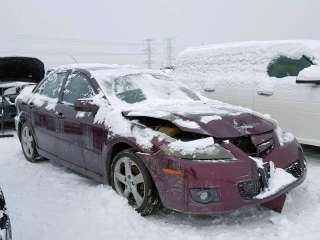 1YVHP80D465M12055 - 2006 MAZDA 6 S PURPLE photo 1