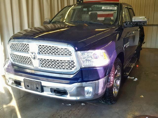 1C6RR7JT2DS575250 - 2013 RAM 1500 LARAM BLUE photo 2