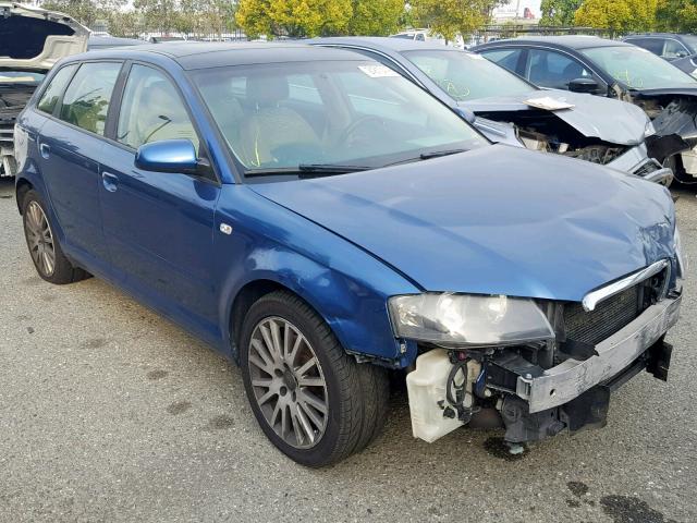 WAUNF78P98A144955 - 2008 AUDI A3 2.0 PRE BLUE photo 1