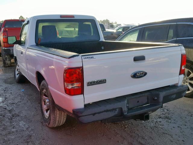 1FTKR1AD1BPB01662 - 2011 FORD RANGER WHITE photo 3