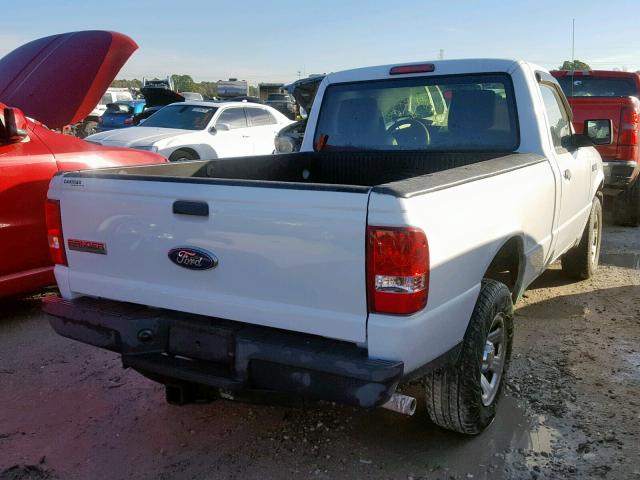 1FTKR1AD1BPB01662 - 2011 FORD RANGER WHITE photo 4