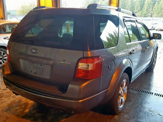 1FMZK03116GA15558 - 2006 FORD FREESTYLE GRAY photo 4