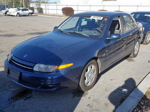 1G8JW52R0YY623590 - 2000 SATURN LS2 BLUE photo 2