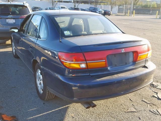 1G8JW52R0YY623590 - 2000 SATURN LS2 BLUE photo 3