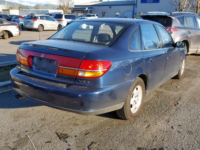 1G8JW52R0YY623590 - 2000 SATURN LS2 BLUE photo 4