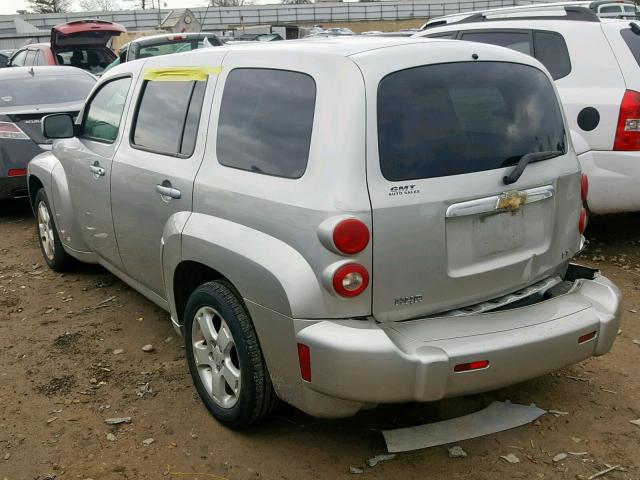 3GNDA23D07S507144 - 2007 CHEVROLET HHR LT SILVER photo 3