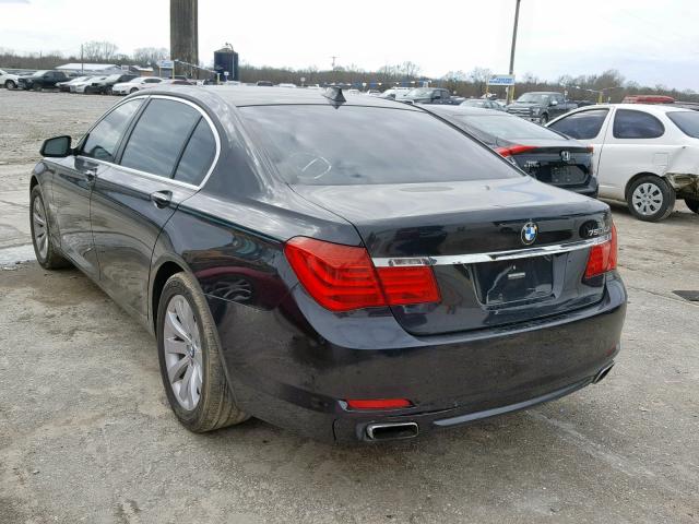 WBAKC8C56BC433195 - 2011 BMW 750 BLACK photo 3