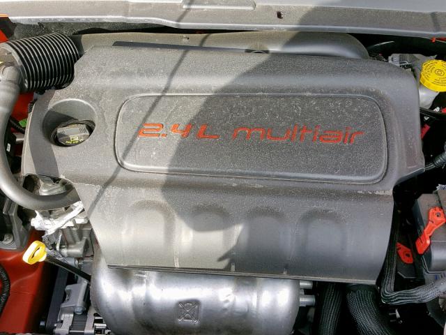 3C4NJDDB4JT373651 - 2018 JEEP COMPASS TR ORANGE photo 7