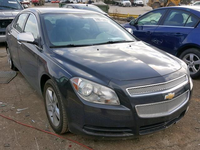 1G1ZB5EB5AF249989 - 2010 CHEVROLET MALIBU LS BLACK photo 1