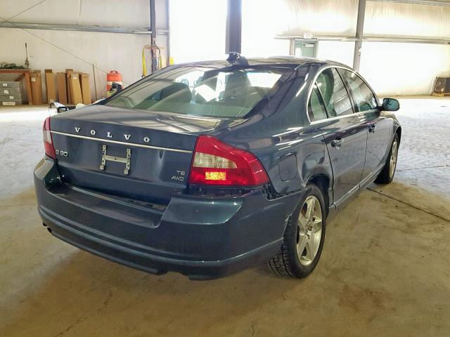 YV1AH992391105462 - 2009 VOLVO S80 T6 BLUE photo 4