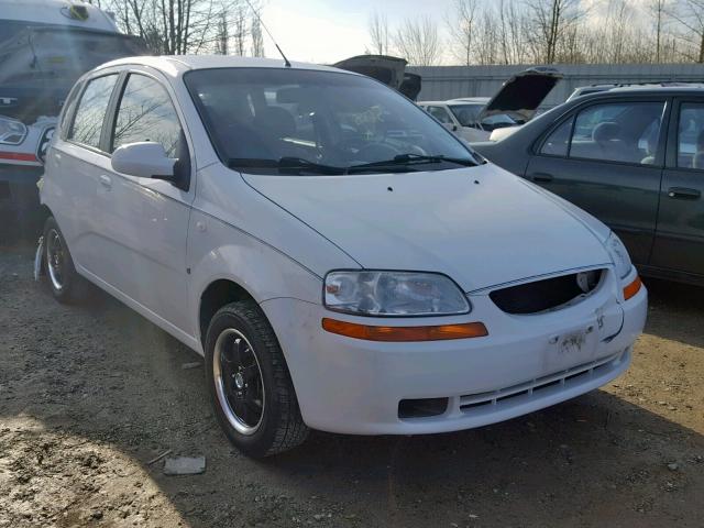KL1TD66648B115577 - 2008 CHEVROLET AVEO BASE Ақ фото 1