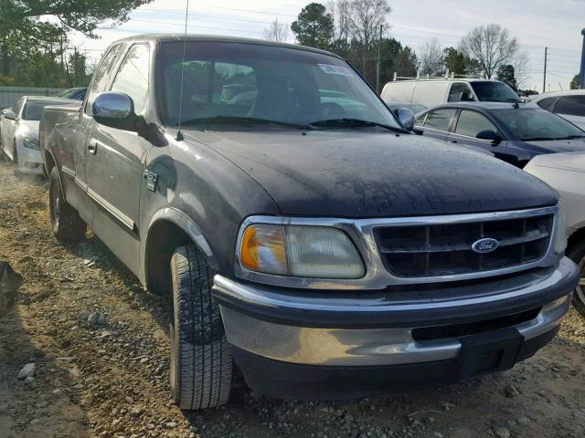 1FTZX1761WNB81771 - 1998 FORD F150 BLACK photo 1