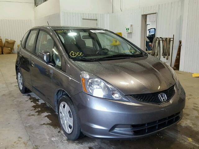 JHMGE8H32DC082555 - 2013 HONDA FIT CHARCOAL photo 1