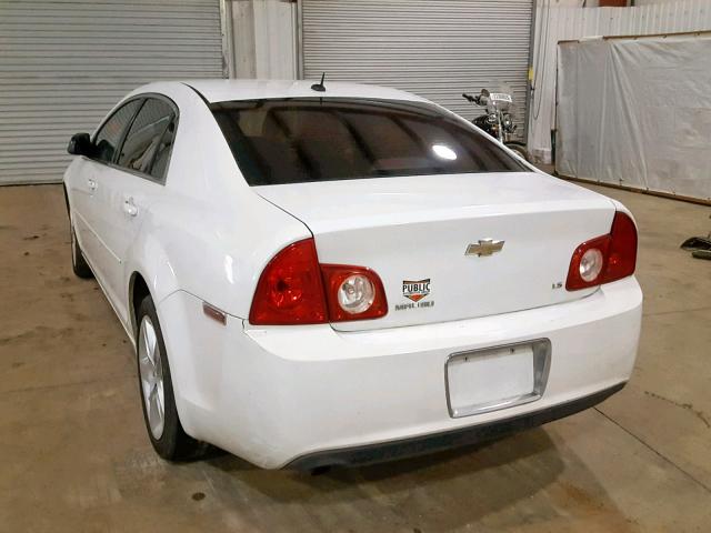 1G1ZG57B19F244248 - 2009 CHEVROLET MALIBU LS WHITE photo 3