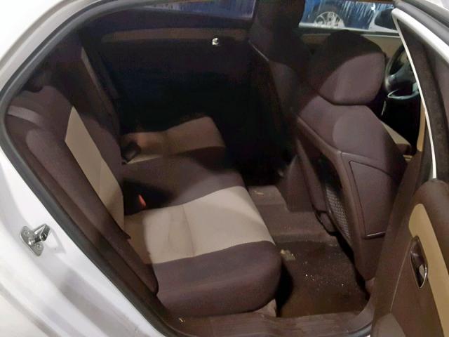 1G1ZG57B19F244248 - 2009 CHEVROLET MALIBU LS WHITE photo 6