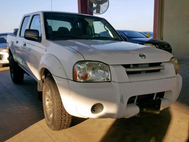 1N6ED27T04C400468 - 2004 NISSAN FRONTIER C WHITE photo 1