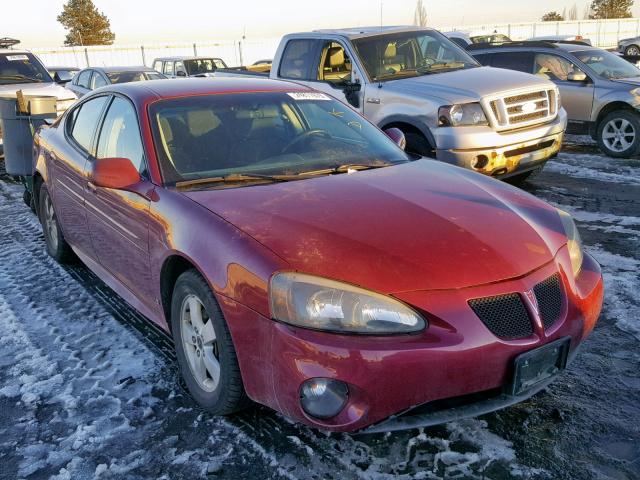 2G2WP552561208888 - 2006 PONTIAC GRAND PRIX MAROON photo 1