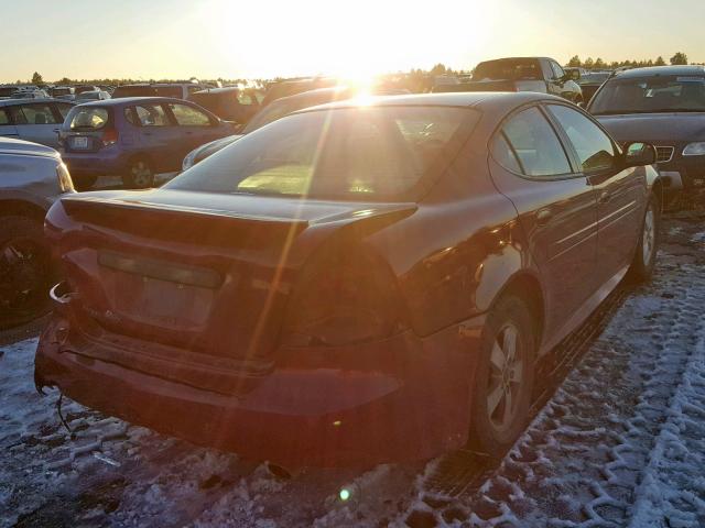 2G2WP552561208888 - 2006 PONTIAC GRAND PRIX MAROON photo 4