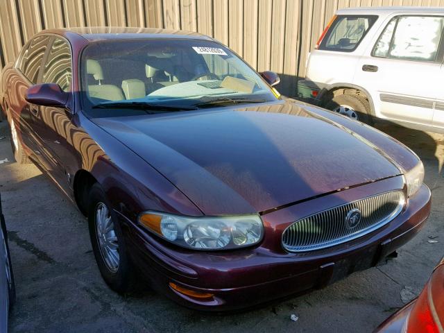 1G4HP52K844127082 - 2004 BUICK LESABRE CU MAROON photo 1