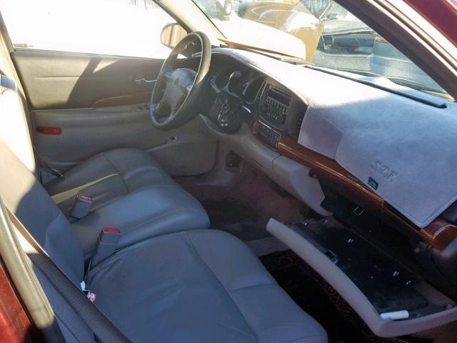 1G4HP52K844127082 - 2004 BUICK LESABRE CU MAROON photo 5