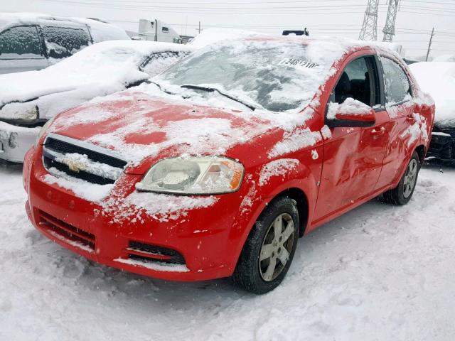 KL1TD56697B095478 - 2007 CHEVROLET AVEO BASE Qırmızı foto 2