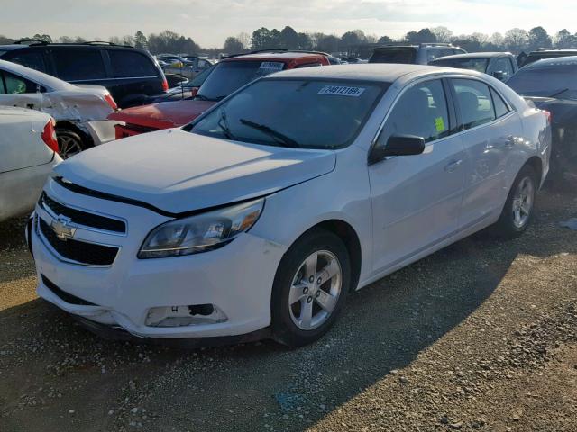 1G11A5SA5DF314467 - 2013 CHEVROLET MALIBU LS WHITE photo 2