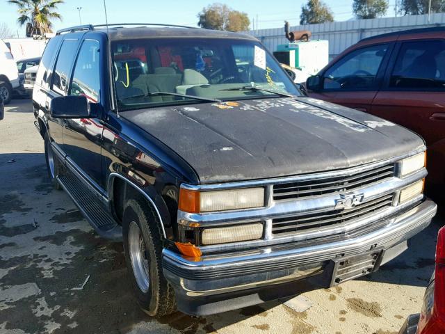 1GNEC13R3VJ384426 - 1997 CHEVROLET TAHOE C150 BLACK photo 1