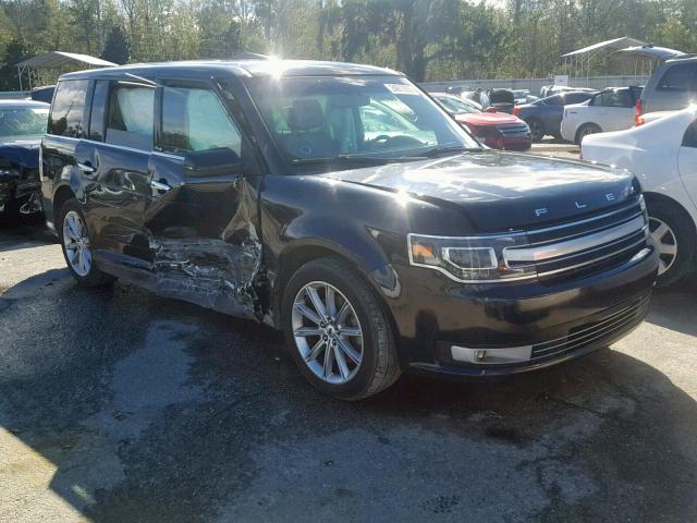 2FMGK5D84DBD04874 - 2013 FORD FLEX LIMIT BLACK photo 1