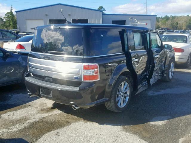 2FMGK5D84DBD04874 - 2013 FORD FLEX LIMIT BLACK photo 4