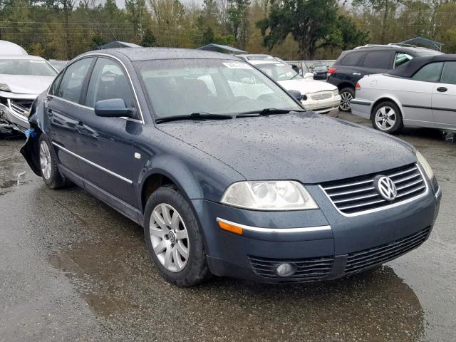 WVWPD63B21P088352 - 2001 VOLKSWAGEN PASSAT GLS BLUE photo 1