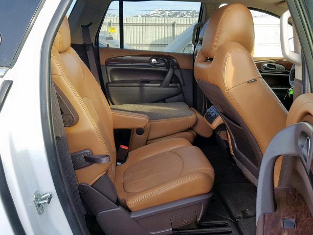 5GAKRBKD6HJ143410 - 2017 BUICK ENCLAVE WHITE photo 6