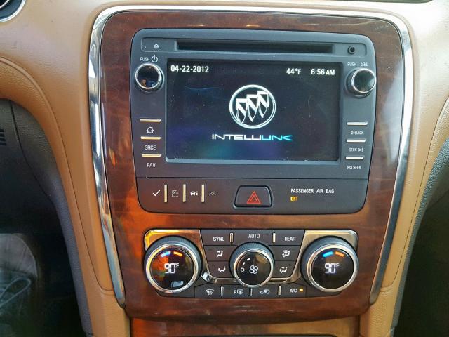 5GAKRBKD6HJ143410 - 2017 BUICK ENCLAVE WHITE photo 9