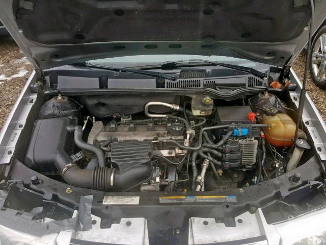 1G8AJ55F97Z115952 - 2007 SATURN ION LEVEL SILVER photo 7