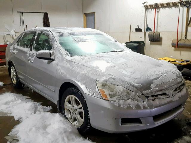 1HGCM56386A040105 - 2006 HONDA ACCORD SE SILVER photo 1